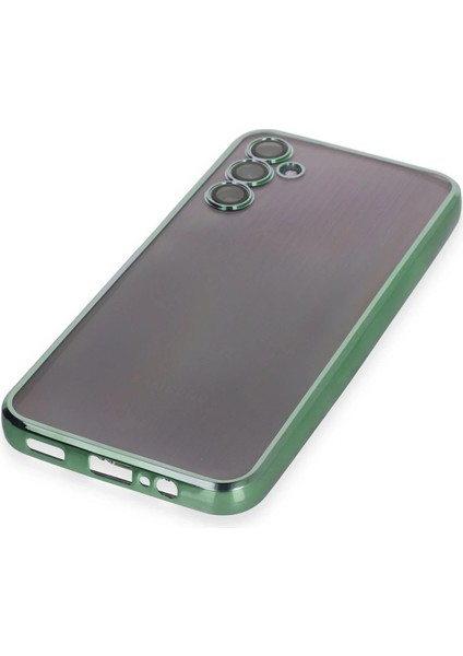 Samsung Galaxy A14 4g Kılıf Razer Lensli Silikon - Yeşil Svlrs fırsatları