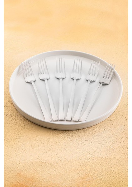 6'lı Çelik Yemek Çatal Takımı, Şık ve Dayanıklı Mutfak Seti fiyatları