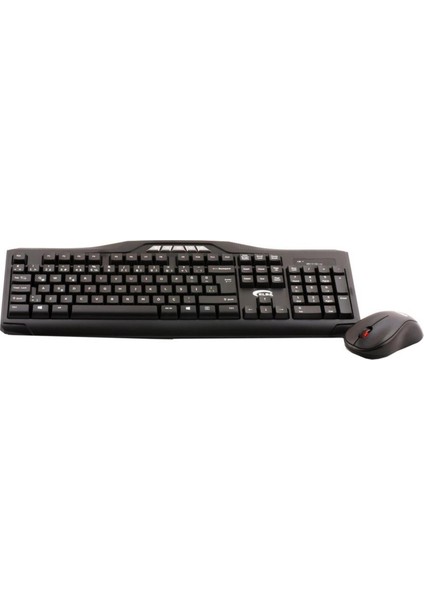 Ec-266 Q Usb Siyah Kablosuz Klavye Mouse Set Multimedya tuşları mevcuttur fiyatları