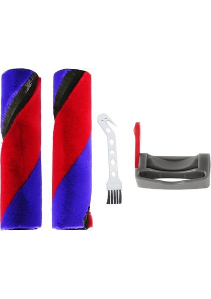 2 Adet Ana Fırça + Dyson SV19 OMNI-GLIDE/SV21 Mıcro Elektrikli Süpürge Için Anahtar Kilidi Yumuşak Kadife Çift Silindir Fırça (Yurt Dışından) indirimleri