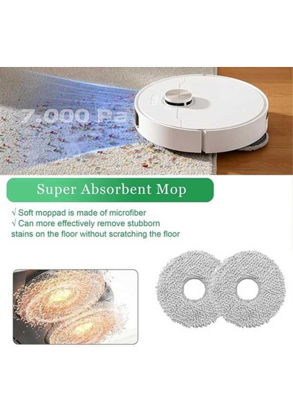 Dreame L10S Pro Ultra Heat, X30 Ultra, X40 Ultra, S30 Pro Ultra Elektrikli Süpürge Için Mop Pedli Mop Tutucu (Yurt Dışından) indirimleri