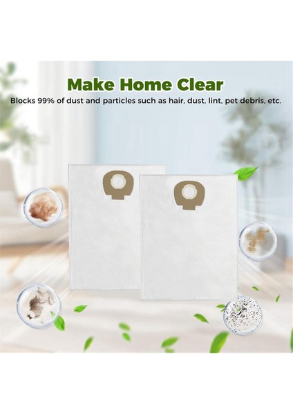 Makita VC2010L VC2512L / Nilfisk ALTOAERO25-21 Elektrikli Süpürge Için 4 Adet Toz Torbası Gelişmiş Temizleme Verimliliği (Yurt Dışından) indirimleri