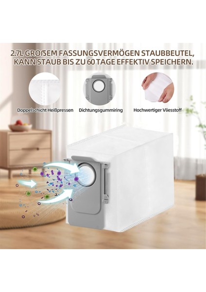 Roborock Qrevo S/qrevo Pro/qrevo Maxv Robot Süpürge Yedek Parçaları Için Aksesuar Kiti (Yurt Dışından) indirimleri