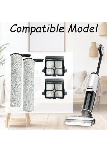 Tineco Floor One S7 Buharlı Süpürge Aksesuarları Için Silindir Silindir Yedek Parçaları Yedek Hepa Filtreleri Silindir Fırçası (Yurt Dışından) modelleri