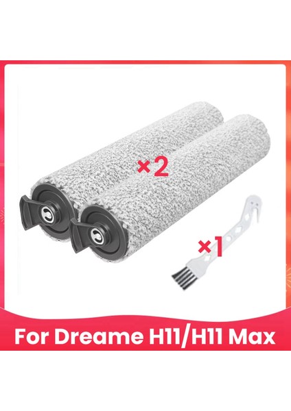Dreame H11 / H11 Max Yumuşak Fırçalı Hepa Filtreli Elektrikli Süpürge Yedek Parçaları Yedek Parça Aksesuarları (Yurt Dışından)