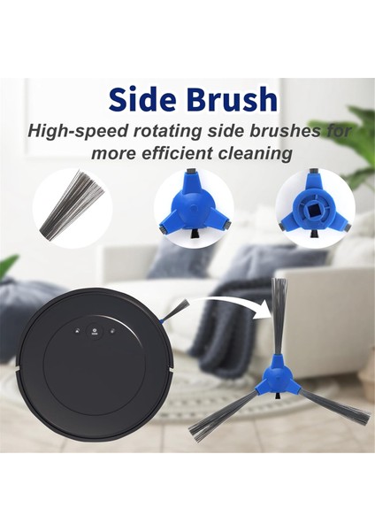 Eufy Robovac 11S Max, 15C Max, G30, G30 Edge, 30C Max, G20, G20 Hybrid, G15, G32 Pro Robot Süpürge Parçaları Için Aksesuarlar (Yurt Dışından) modelleri