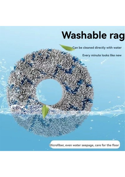 Ecovacs N9+X1S/T10/T20 Süpürge Aksesuarları Için Geçerlidir Temizleme Bezi Aksesuarları A (Yurt Dışından) modelleri