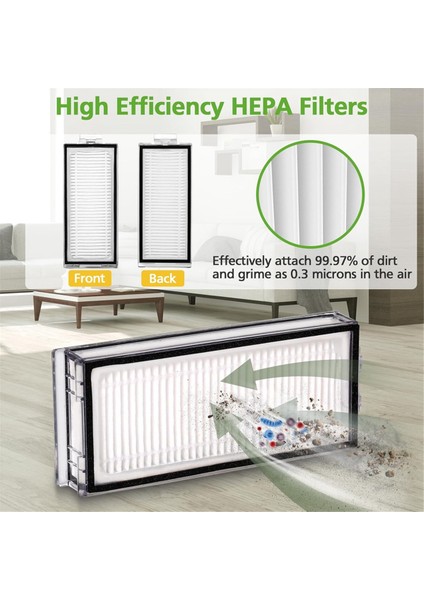 Roborock Q7 Q7+ Q7 Max Q7 Max+ Elektrikli Süpürge Aksesuarları Için 15 Adet Yedek Parça Ana Yan Fırça Filtre Paspas Bezi (Yurt Dışından) indirimleri