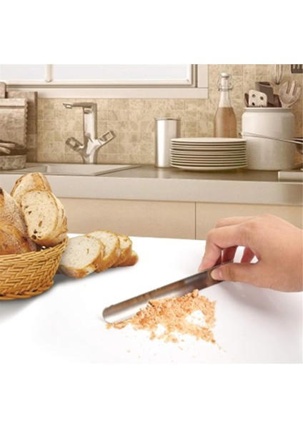 Masa Kırıntısı Kırıntı Süpürgesi Restoran Kırıntı Süpürgeleri Çelik Kırıntı Kazıyıcı Yiyecek Temizleyici Garsonlar İçin Masa Temizleme Aracı B (Yurt Dışından) fiyatları