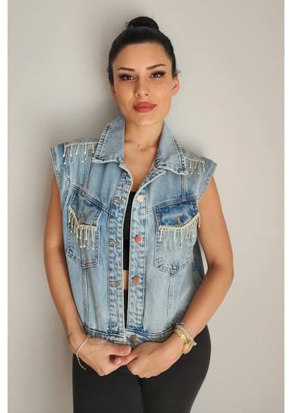 Tasarım Denim Yelek fiyatları