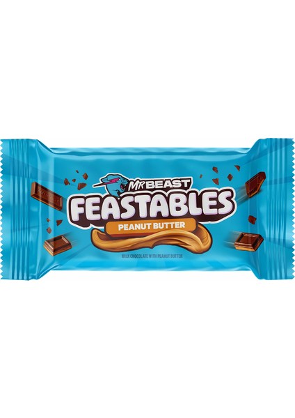 Mr Beast - Milk Chocolate With Peanut Butter 35G modelleri