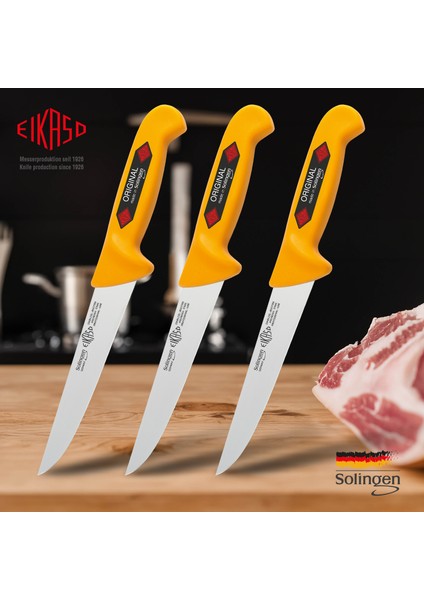 Kasap Bıçak 16 cm / 29 cm Sarı