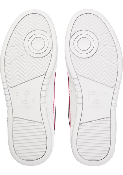 Erkek Tjm Cupsole Elevated Sneaker Ayakakbı - Beyaz indirimleri