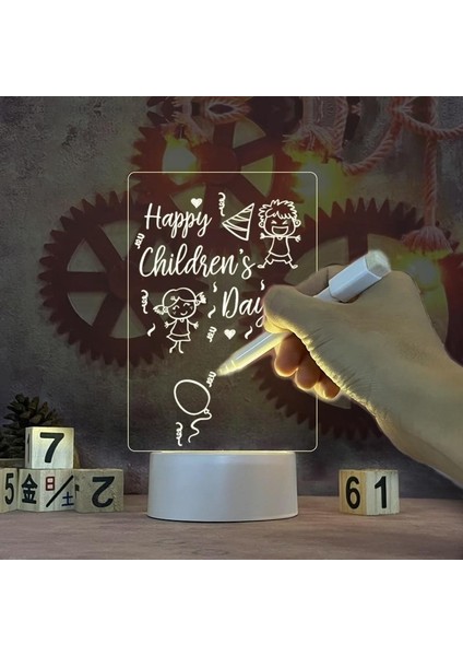 LED Çizim Tableti Gece Lambası modelleri