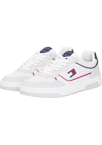 Erkek Tjm Cupsole Elevated Sneaker Ayakakbı - Beyaz fiyatları