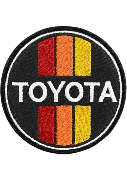 Toyota Retro Nostaljik Patch Peç - 8 cm