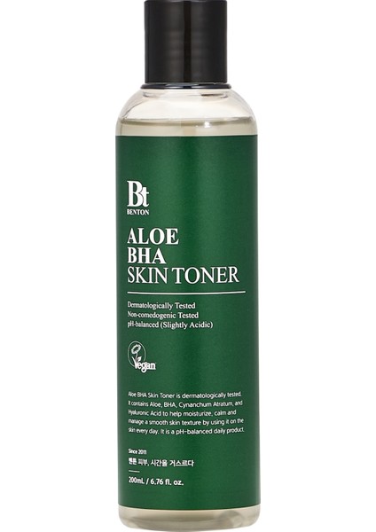 Aloe Bha Skin Toner - Aloe Bha İçeren Cilt Dengeleyici Günlük Tonik