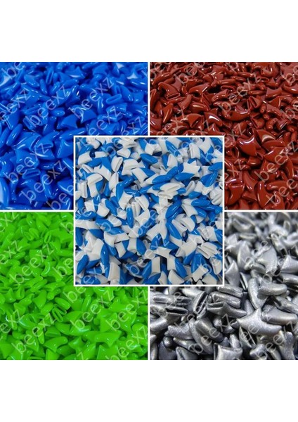 100PCS Kediler Için Yumuşak Tırnak Kapakları + 5x Yapıştırıcı Tutkal + 5x Aplikatör/ * Xs, S, M, L, Kapak, Kedi, Pençe, Pençe, Zot */renk: Mix D/beden: Xs (Yurt Dışından)