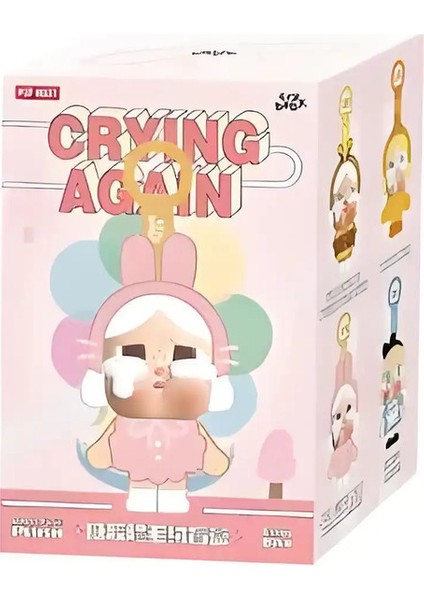 Crybaby Gözyaşları Fabrika Vinil Yüz Peluş Ağlayan Bebek Kutusu Çirkin Sevimli Anahtarlık Sırt Çantası Kolye Yüksek Kaliteli Oyuncak Hediye Rolor: 1pcs/boyut: Orijinal Değil (Yurt Dışından)