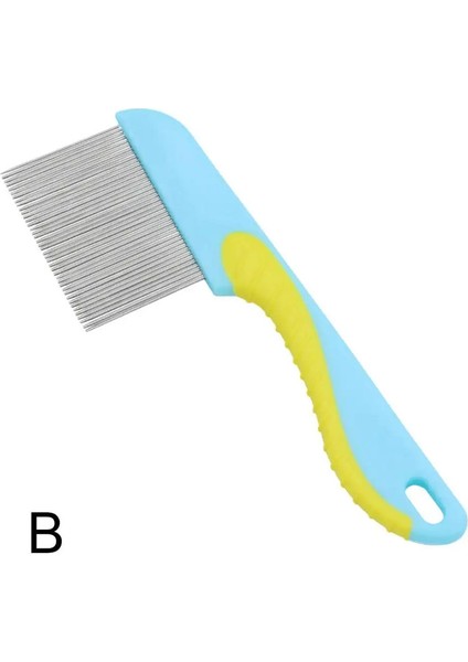 Pet Dematting Tarakçısı Çelik Evcil Hayvan Bakım Tarakçısı Köpekler ve Kediler Için Nazikçe Gevşek Alt Tüyü Çıkarır Kene Tarakçısı Prettybetter Renk:b (Yurt Dışından)