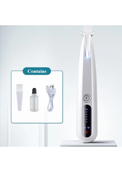 LED Işık ile Pets Köpek Pençesi Düzeltici Akıllı Ekranlı Kedi Köpek Tımarlama Clippers Pet Malzemeleri Renk: F11 -Su Geçirmez (Yurt Dışından)