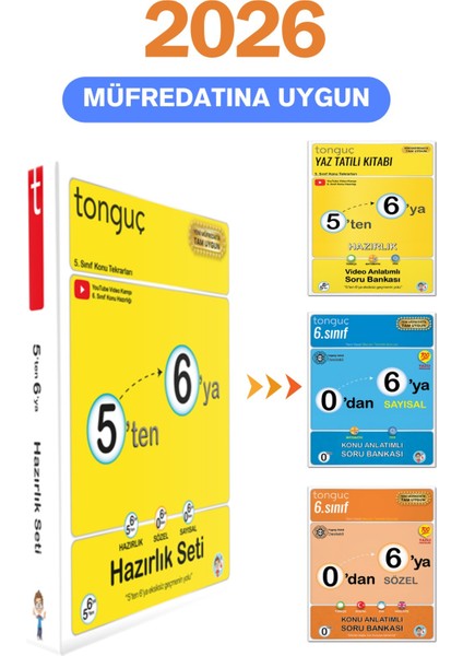 5'ten 6'ya Hazırlık Seti
