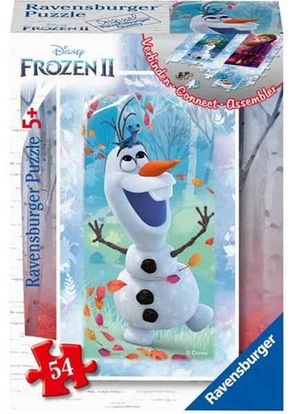 54 Parça Mini Puzzle Frozen Olaf
