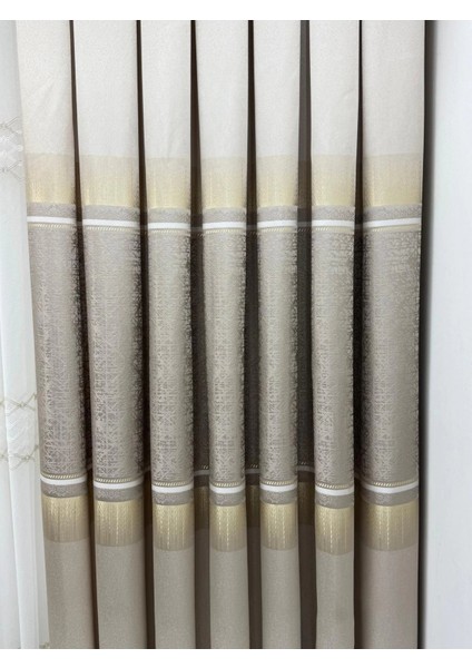 Nivemeshome Nilüfer V -5228 1/3 Sık Pileli Fon Perde Apm modelleri