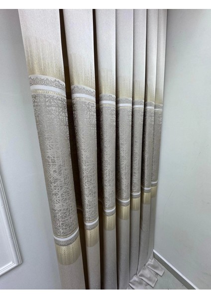 Nivemeshome Nilüfer V -5228 1/3 Sık Pileli Fon Perde Apm indirimleri