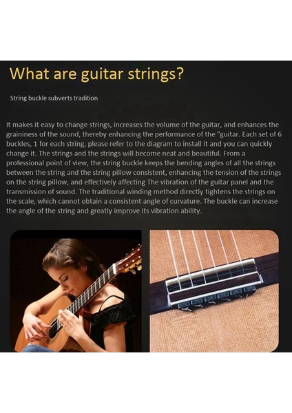 Koyunbaba Gitar Teli E Akoru Bağları Telli Çalgılar Akustik Gitar Parçaları Aksesuarları,siyah (Yurt Dışından) modelleri