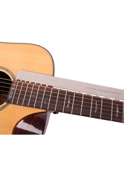 Gitar Sapı Çentikli Düz Kenarlı Luthiers Aleti Perde Rocker Düzleştirici Gibson Fender Veya Gitar Klavyesi ve Perdeleri Için (Yurt Dışından) fırsatları