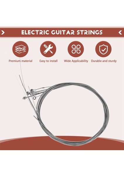6 Adet 150XL/.009IN Fender Için Elektrik Gitar Amfi Telleri Seti (Yurt Dışından) fırsatları