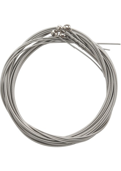 4 Parça Bas Telleri Bas Gitar Aksesuarları Gitar Telleri Gümüş Kaplama Gitar Müzik Aksesuarları (Yurt Dışından)