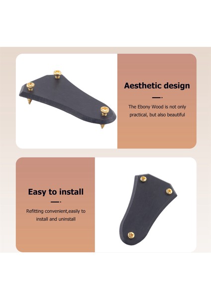 1 Adet Akustik Gitar Abanoz Ağacı Truss Rod Kapak Plakası Gitar Parçaları Yeni (Yurt Dışından) fırsatları