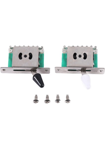 St/sq Serisi Elektrik Gitar Vites Anahtarları Için 2 Adet 5 Yollu Manyetik Seçici Anahtar (Yurt Dışından) fiyatları