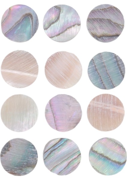 12 Adet Yeni Zelanda Abalone Luthier Dots Kakma 6mm Perde Yan Işaretleyici Gitar Ukulele Bas Için (Yurt Dışından) modelleri