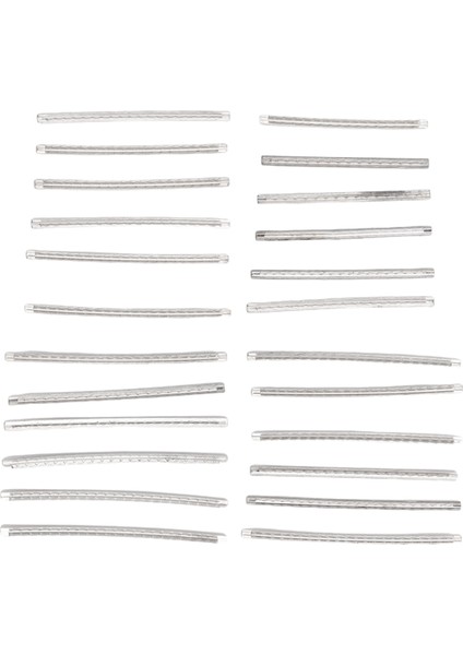 2.9mm Akustik Elektrik Gitar 24 Perde Perde Teli Perde Teli Seti, Gümüş (Yurt Dışından) modelleri