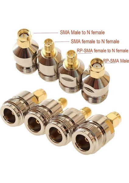 Sma'dan N Bnc'ye Tnc F Tipi Konnektörler Erkek Dişi Kitleri 20'si 1 Arada N'den Sma'ya Bnc'den Sma'ya Tnc'den Sma'ya Rf Adaptörü (Yurt Dışından) modelleri