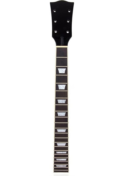 22 Perde Elektrik Gitar Akçaağaç Sap Gül Ağacı Klavye Siyah Kaplama Gibson Les Paul Lp Gitarlar Için (Yurt Dışından)