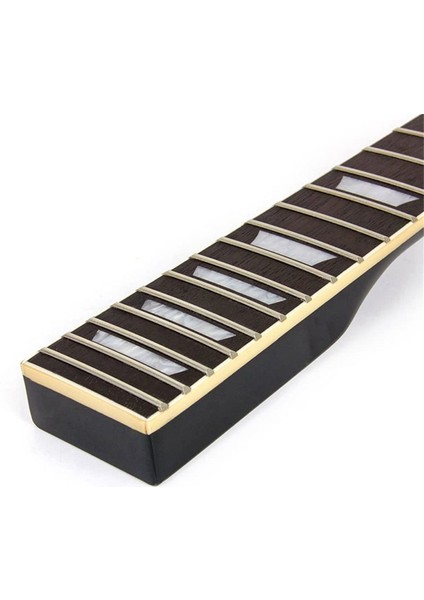 22 Perde Elektrik Gitar Akçaağaç Sap Gül Ağacı Klavye Siyah Kaplama Gibson Les Paul Lp Gitarlar Için (Yurt Dışından) fırsatları