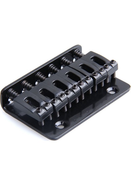 6 Eyer Hardtail Köprü Üstten Yüklemeli 65MM Elektrik Gitar Köprüsü (Siyah) (Yurt Dışından) modelleri