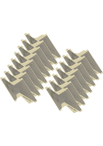 15 Adet/grup AW-HSC-043 Gösterge Paneli Düz LCD Konektörü Opel Corsa Meriva Hız Göstergesi Piksel Onarım Şerit Kablosu (Yurt Dışından)