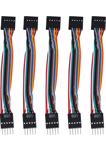 Lenovo Anakart Için Sıradan Şasi Adaptör Kablosu, USB 9-Pin Revolution 11-Pin Dişi Dönüşüm Kablosu 24AWG, 5 Adet (Yurt Dışından) fiyatları