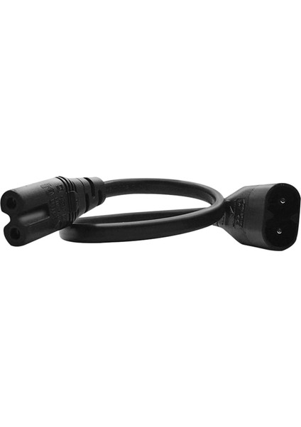 Iec 320 2-Pin C7 Dişi - C8 Erkek Şekil 8 Güç Adaptörü Uzatma Kablosu Hoparlör ve Yazıcı Için (0,3 M) (Yurt Dışından)