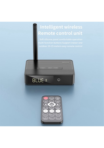 Bluetooth 5.3 Alıcı Verici Adaptörü Hıfı Ses Kalitesi Nfc Uzaktan Kumanda Stereo Aux Koaksiyel Fiber Optik Adaptör (Yurt Dışından) modelleri