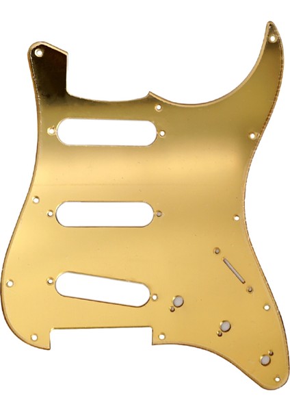 Aynalı Gitar Pena Koruyucu 11 Delik St Sss Gitar Çizik Plakası 11 Adet Pena Koruyucu Vidaları Fd St Gitar Aksesuarları B (Yurt Dışından)