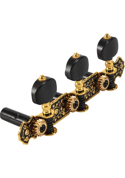 Gitar Makine Başlıkları Klasik Gitar Telleri Akort Burguları Anahtar Altın 3l Akort Burguları Anahtarlar Parça Parçalar Aksesuarlar (Yurt Dışından)