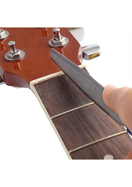 3 Parça Konik Gitar Somunu Dosyası Somun Yuvası Dosyası Seti Çift Kenarlı Tel Dosyası Ahşap Gitar Bas Tel Aracı (Yurt Dışından) modelleri