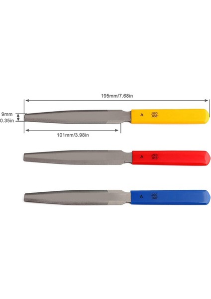 3 Parça Konik Gitar Somunu Dosyası Somun Yuvası Dosyası Seti Çift Kenarlı Tel Dosyası Ahşap Gitar Bas Tel Aracı (Yurt Dışından) fırsatları