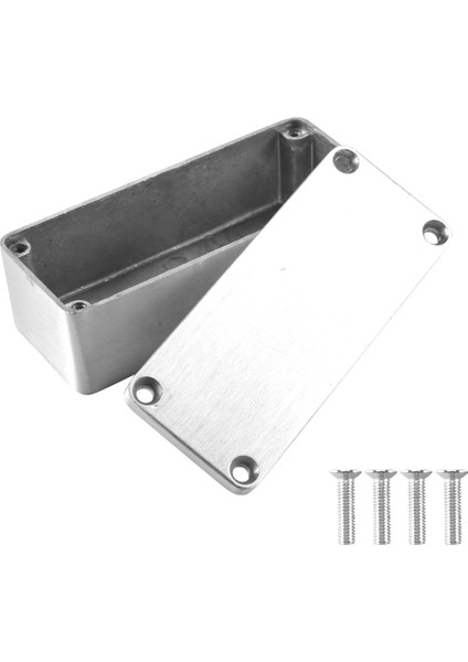 1 Adet Alüminyum Stomp Box Efektleri 1590A Stili Pedal Muhafazası Gitar Için (Yurt Dışından)